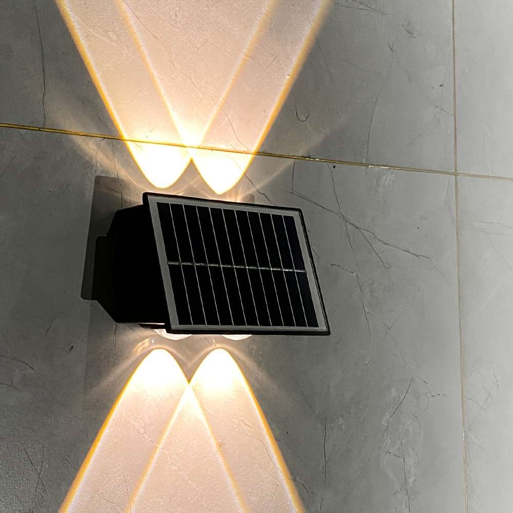 Solar Emergency Lights Items 6Head Rgb