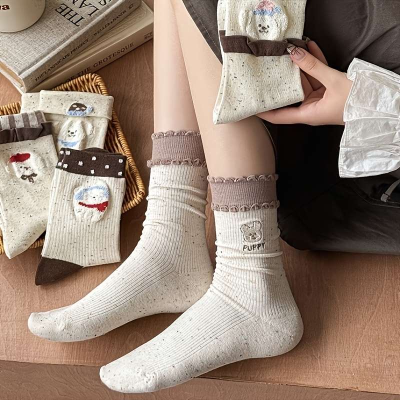 Women S Socks Color 5 Pairsmixed Colors Size Onesize