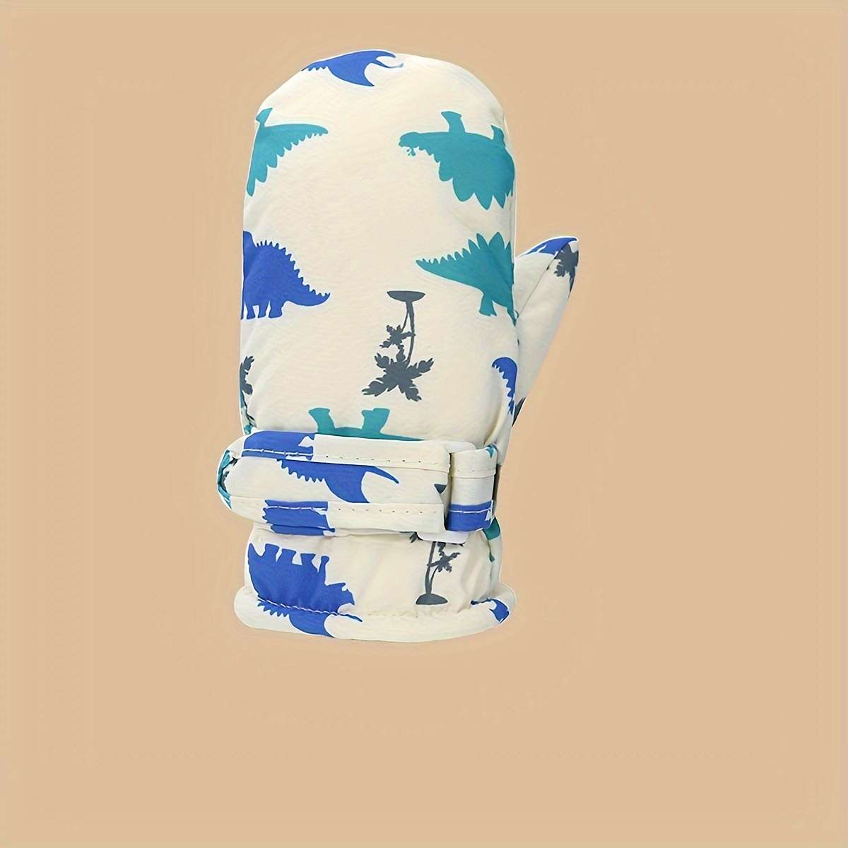 Winter Gloves Color Blue Size 2 To 4Years