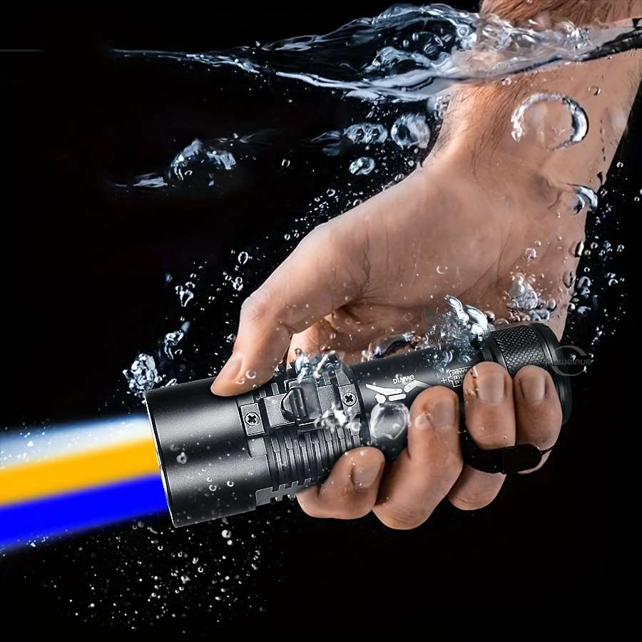 Flashlight Style 3*Led Diving Light