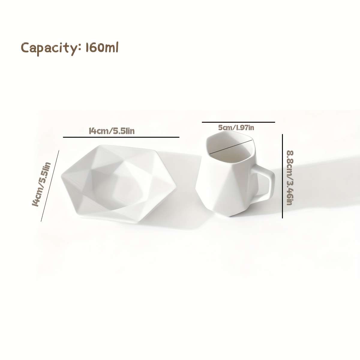Water Cup Capacity White 160Ml