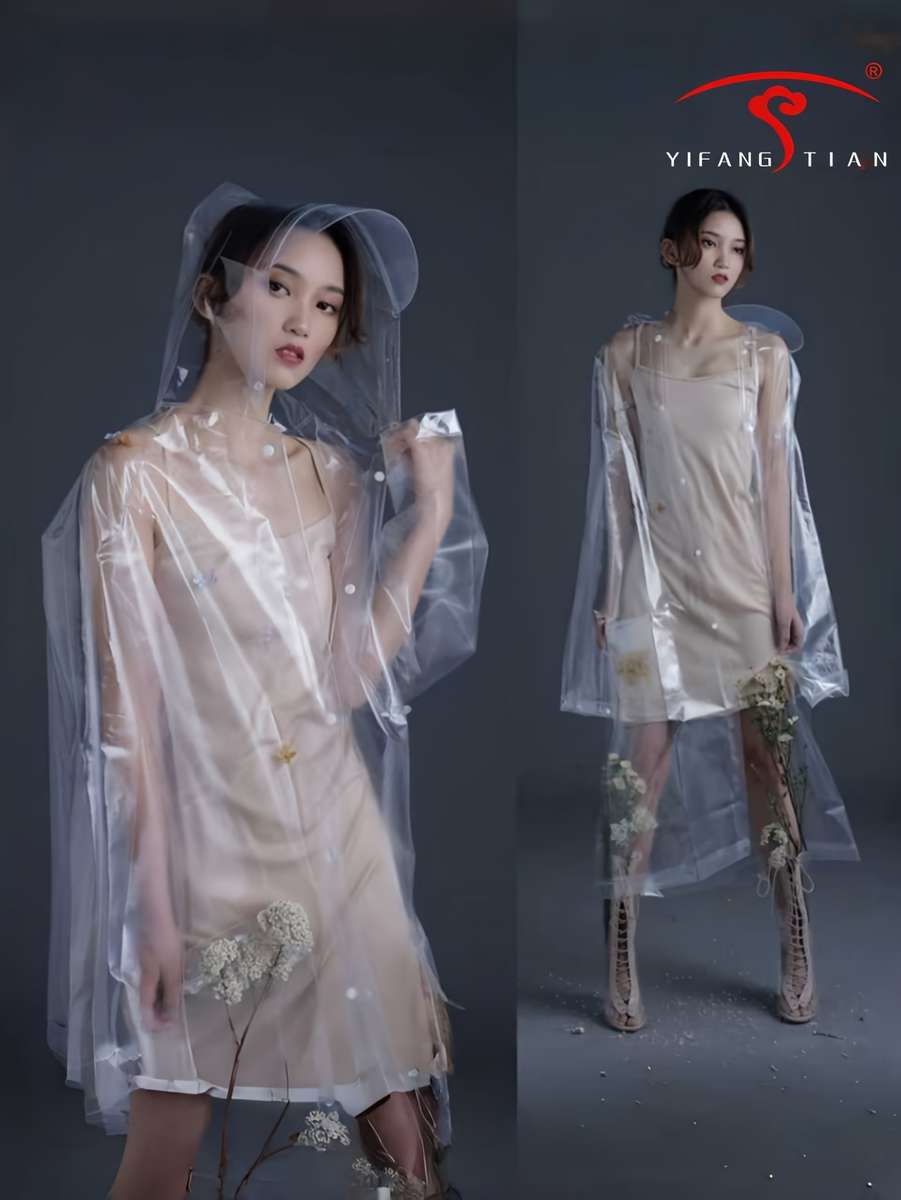 Raincoat Transparent Size Uk S
