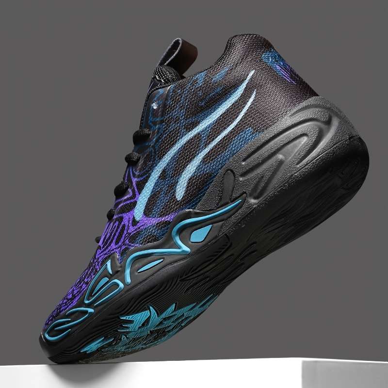 Sneakers Black Purple Size Uk 10.5