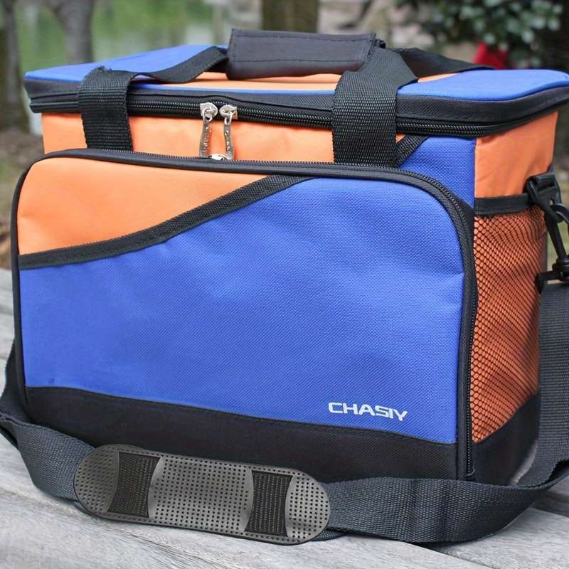 Insulated Cooling Bag Color Blue  Green