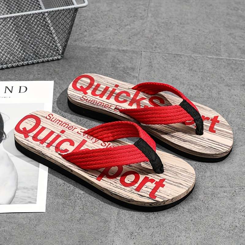 Men Slippers Summer Style Grey Size Uk 7