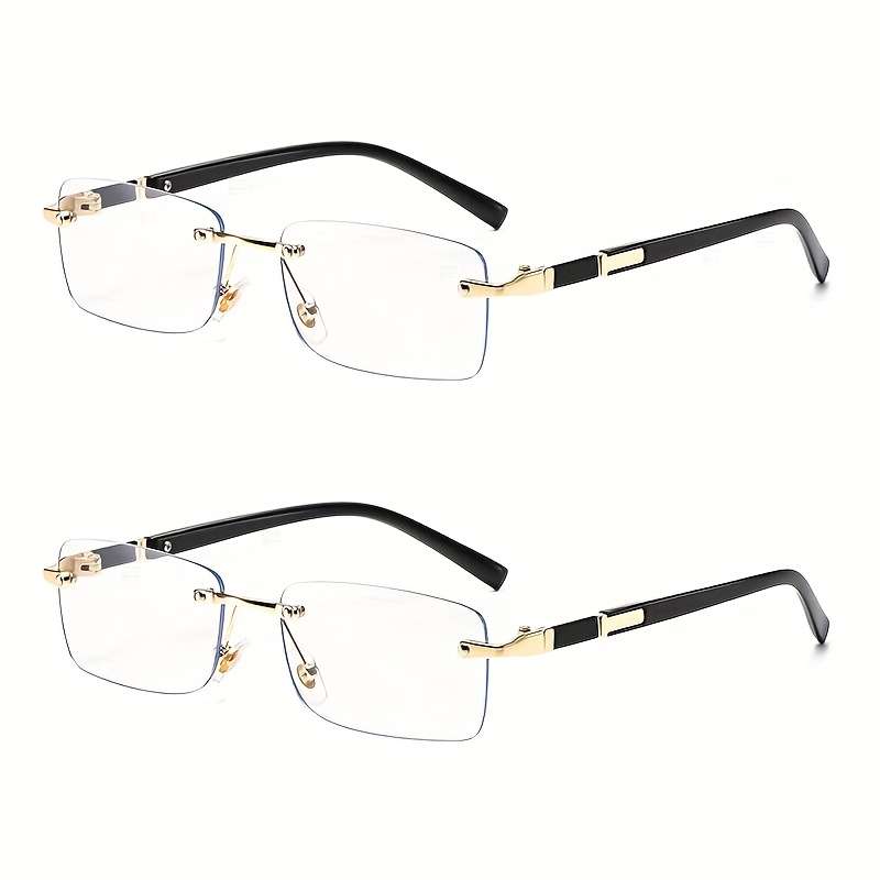 Mens Glasses Color Silvery2 Pack