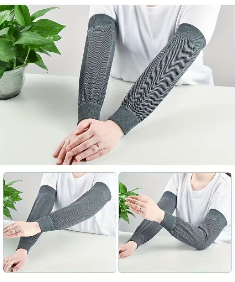 2Pcs Comtable Arm Sleeves Upf Sun Elbow