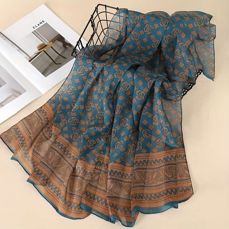 Scarf Color Khaki 1