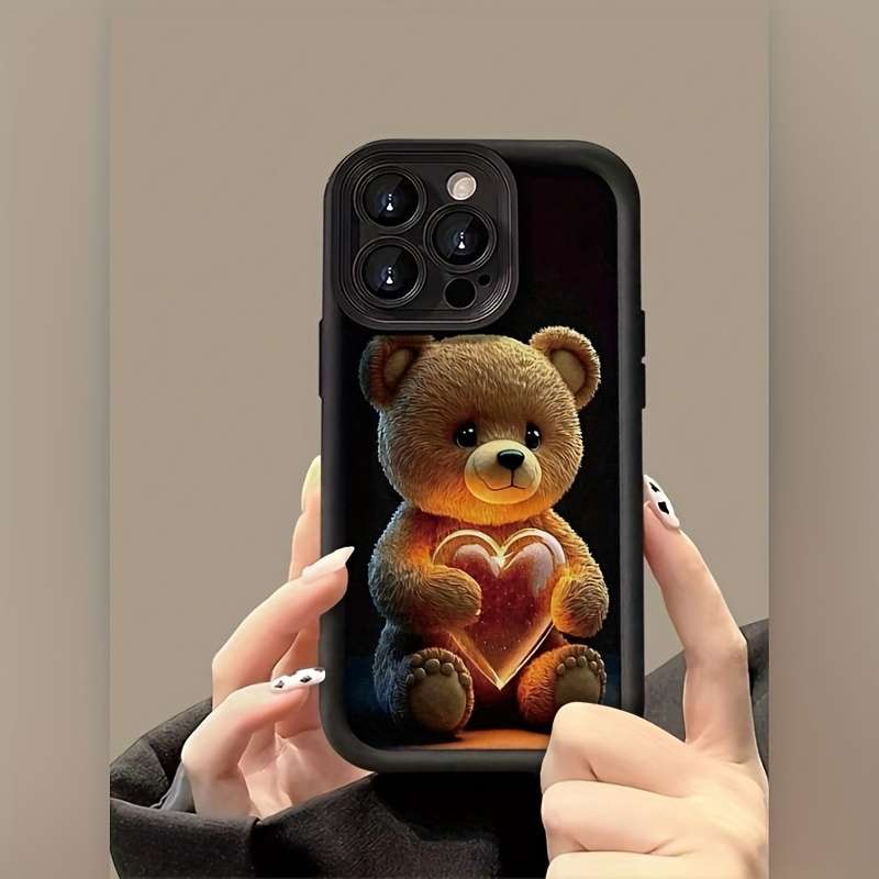 1Pc Black For iPhone 14 Pro Max Phone Case Phone Cover