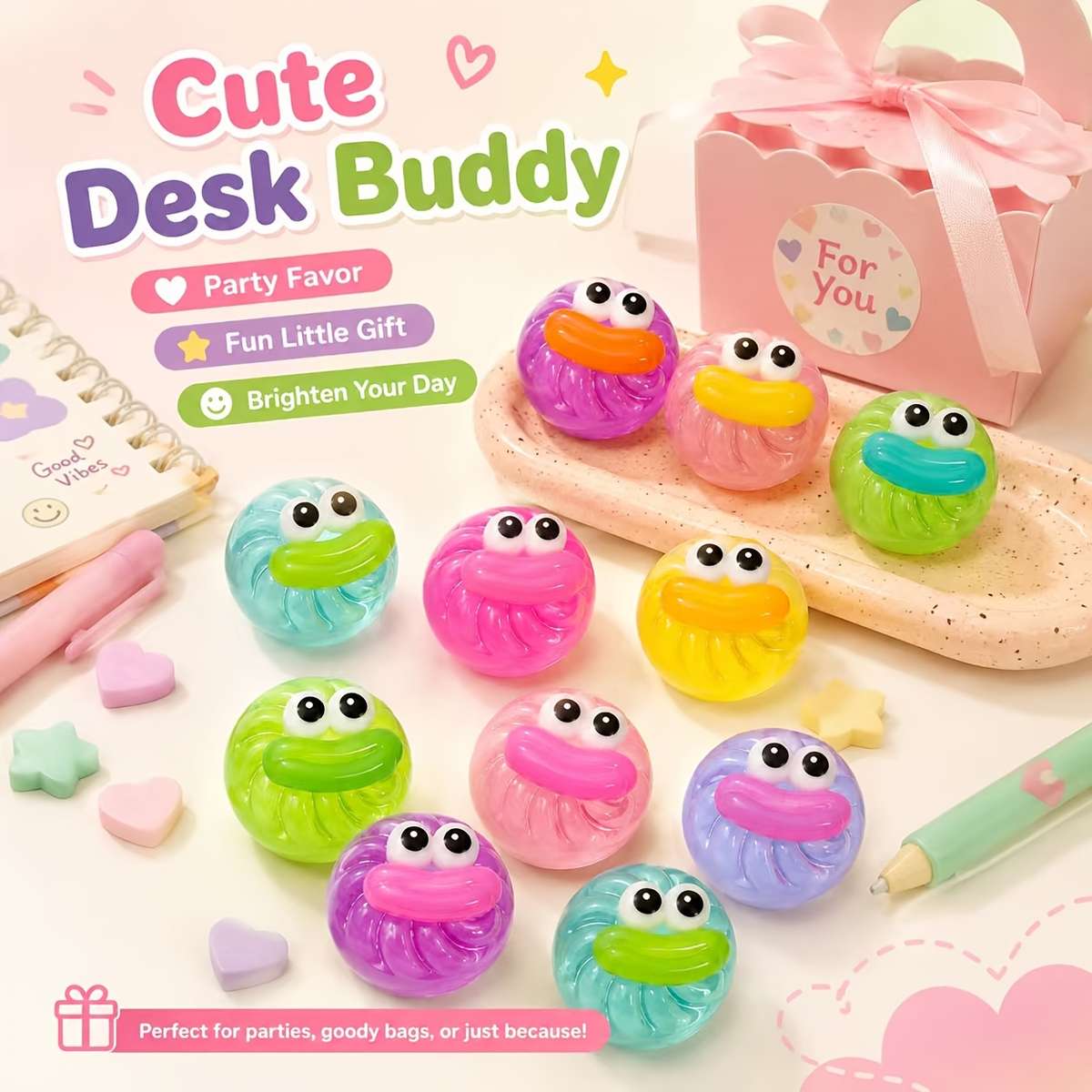 Squeezable Toys Color Random Color Quantity 2Pcs