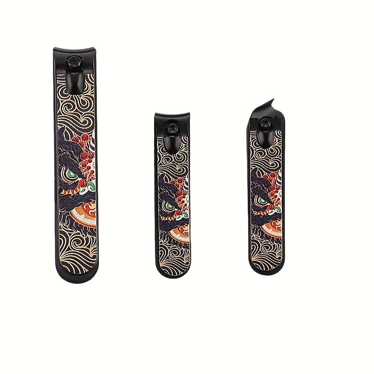 3pcs Set of Double-edged Super Hard Precision Steel Nail Clippers High Carbon Steel Sharp Nail