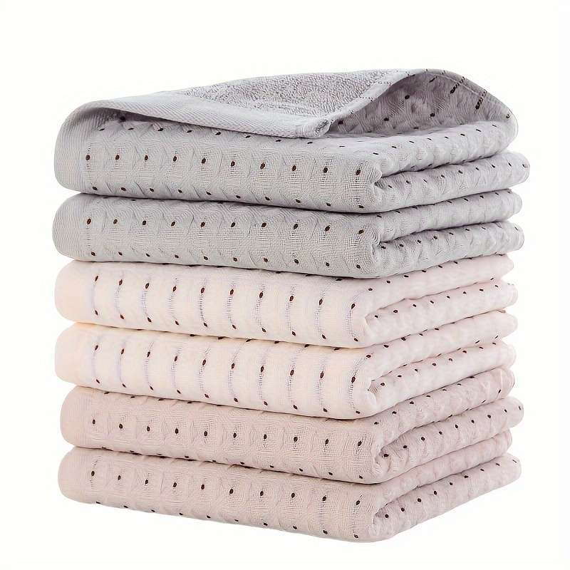 Towel Quantity 6Pcs Two Stripes Per Color