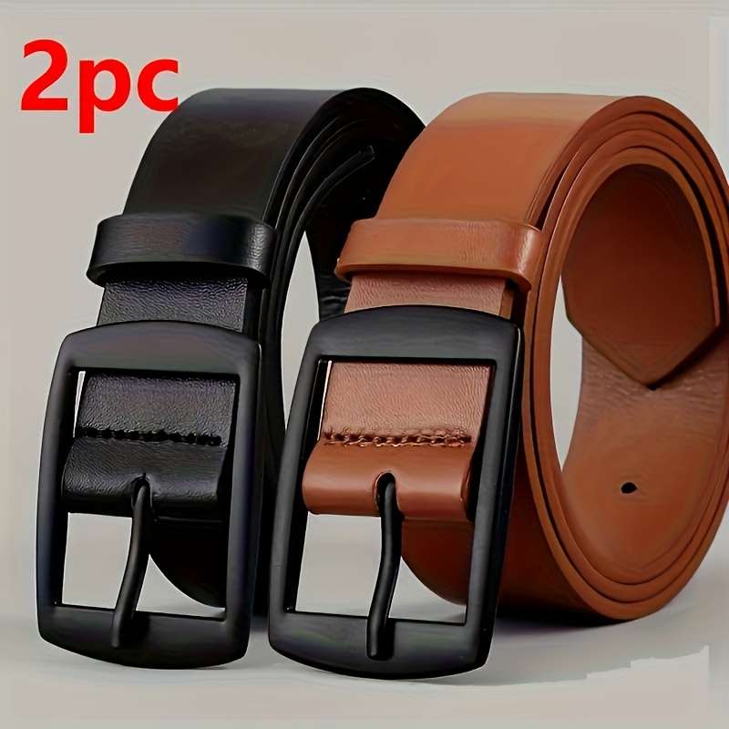 Belt Color 2Pc Brown Size 110Cm