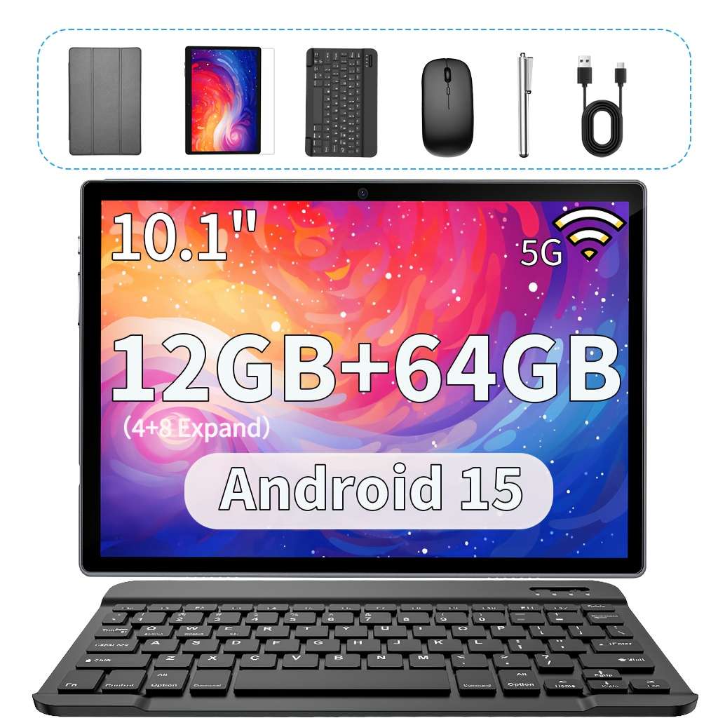Premium Android Tablet With Ram For Travel Advanced Wireless Connectivity 12Gb