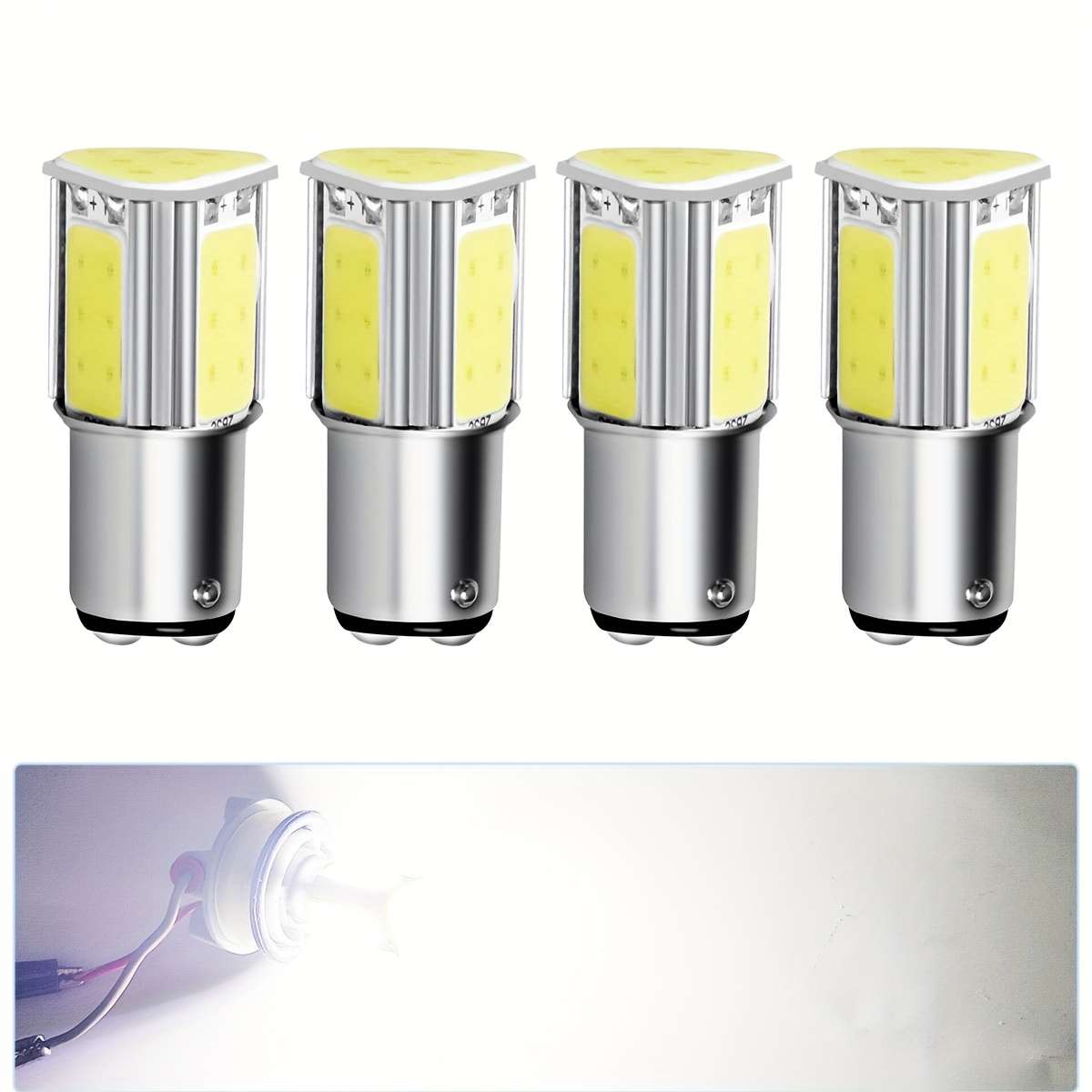 Car Lights Color 1157 Bay15D Yellow