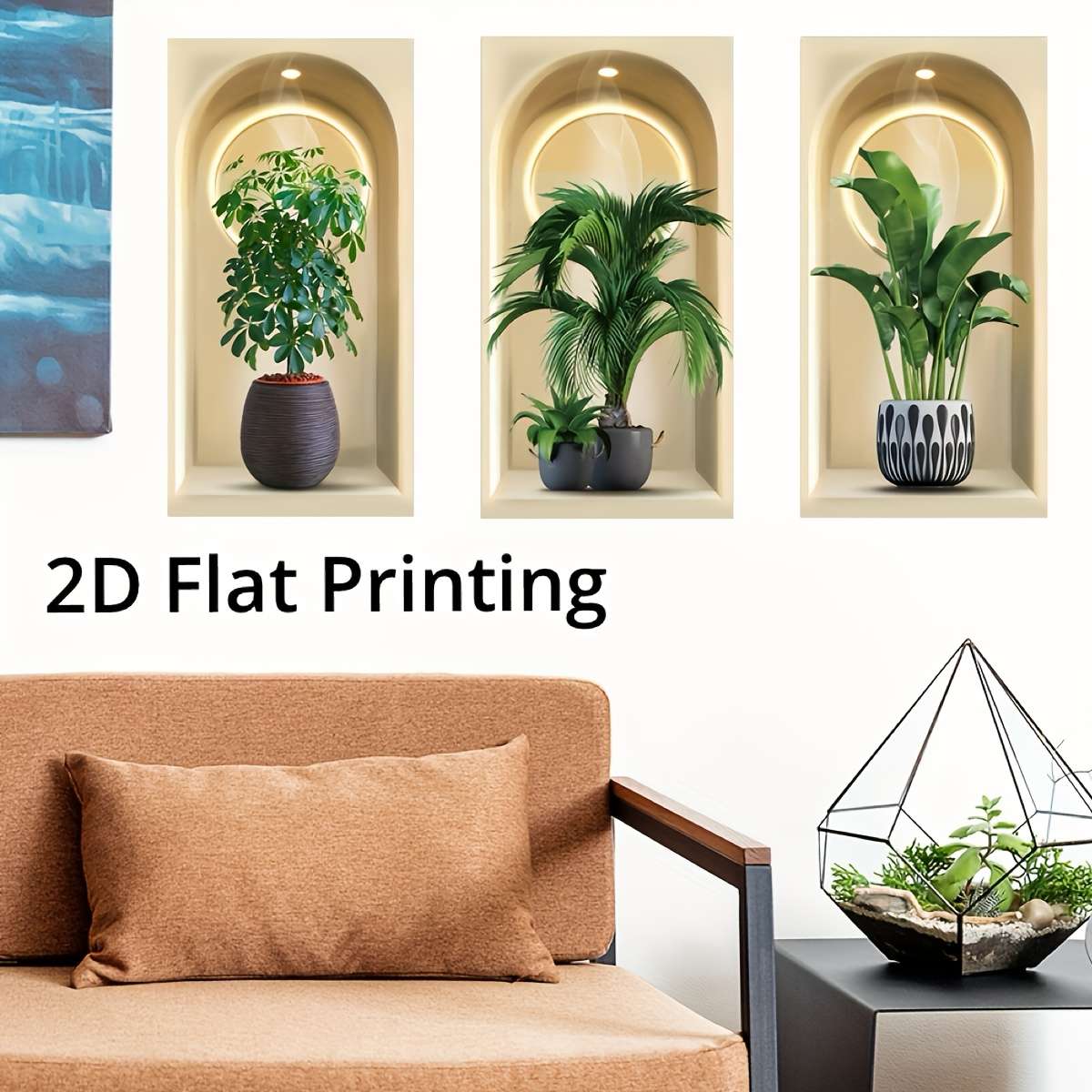 Industrial Textured Flat Self Adhesive Removable Book Themed Door Bedroom