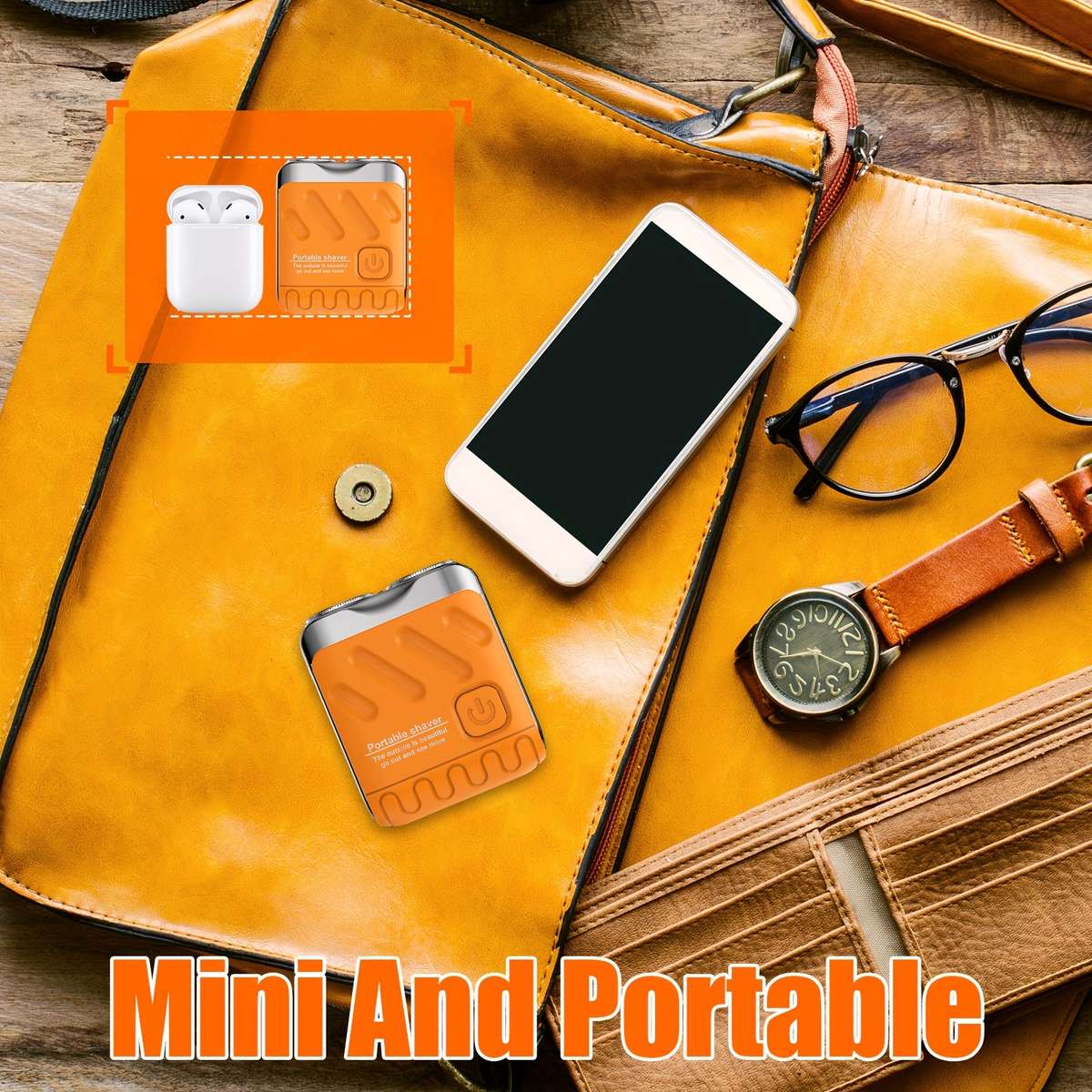 Professional Durable Premium Smart Cordless Mini Dual Blade Home Use White