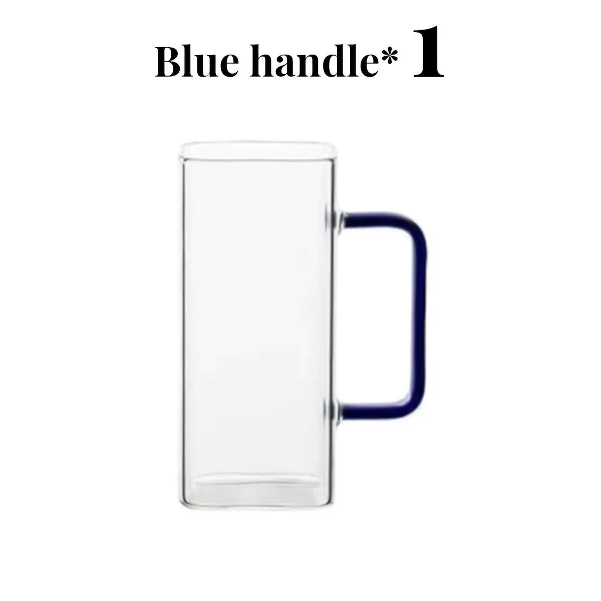 Water Cup Color Green Handle Quantity4