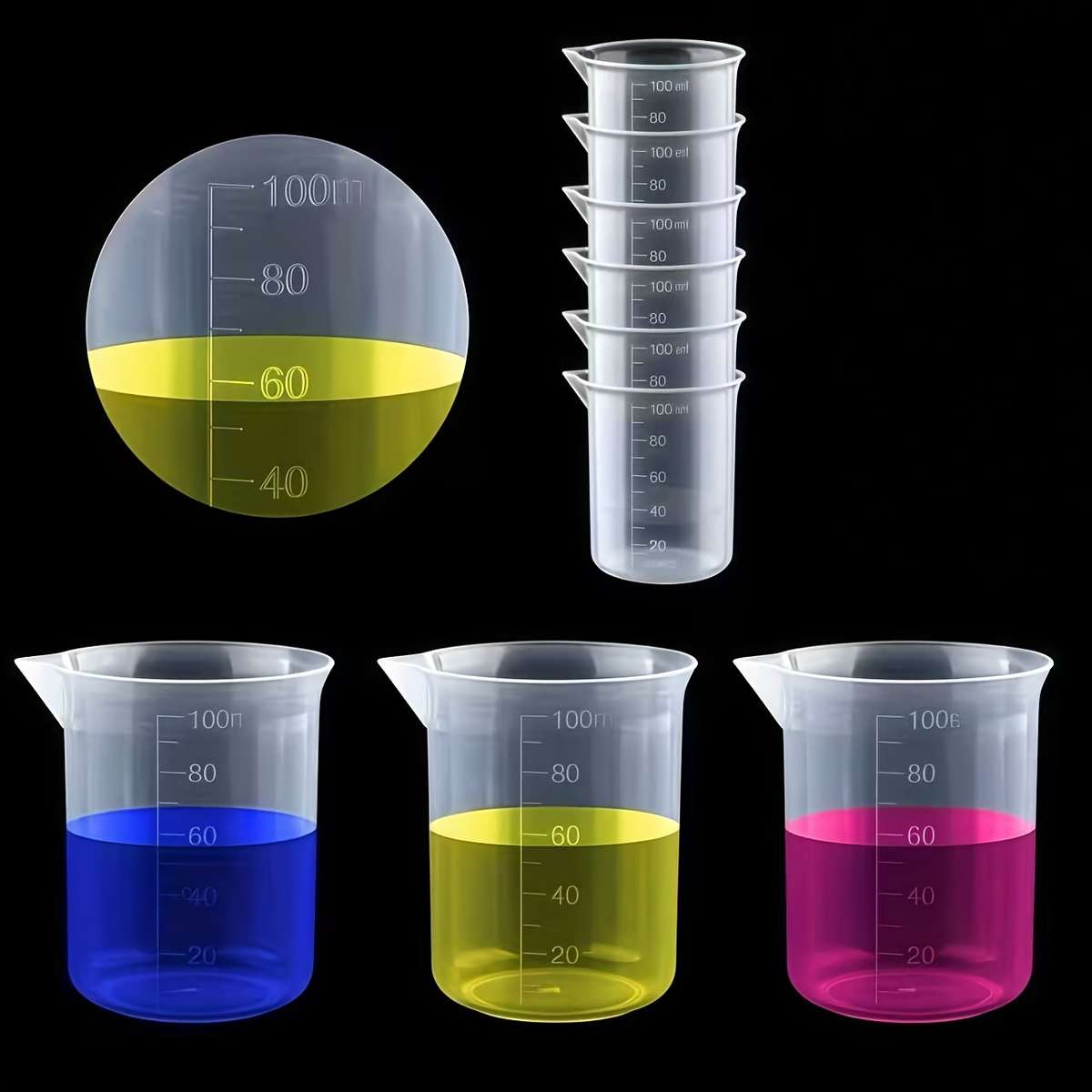 Measuring Cup Model 100Ml6Pcs