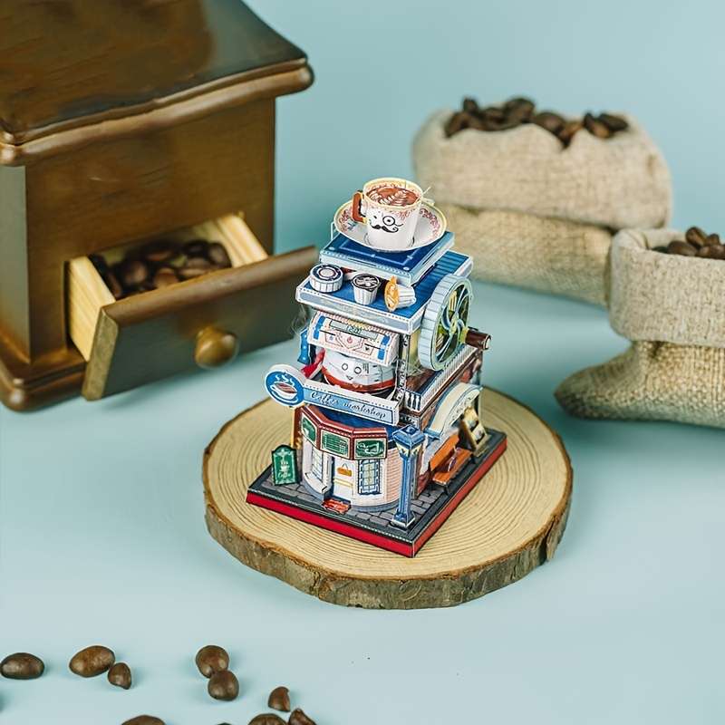 Building Toy Architectural Model Toy Set Items Convenience Store