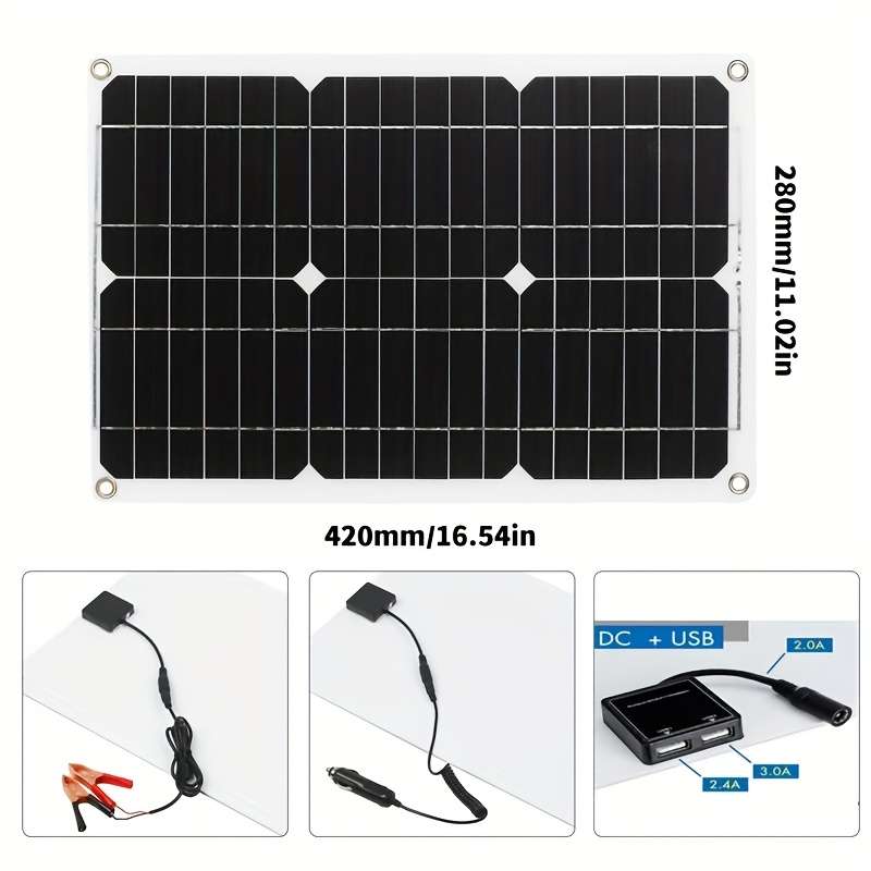 Solar Panel Model Dc 12V To Ac 220V Kit