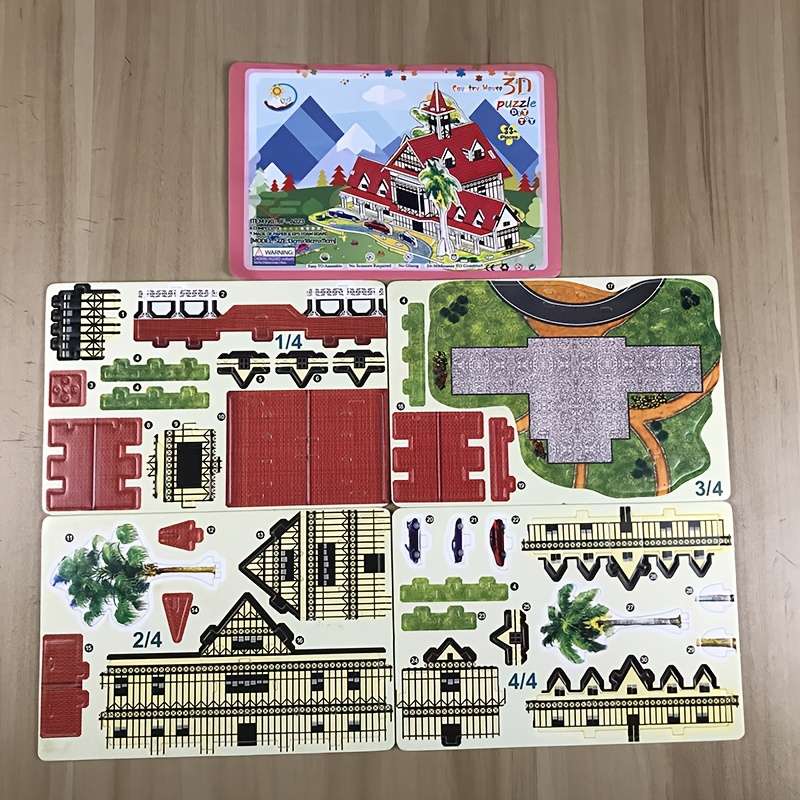 Building Toy Architectural Model Toy Set Model Jf A023