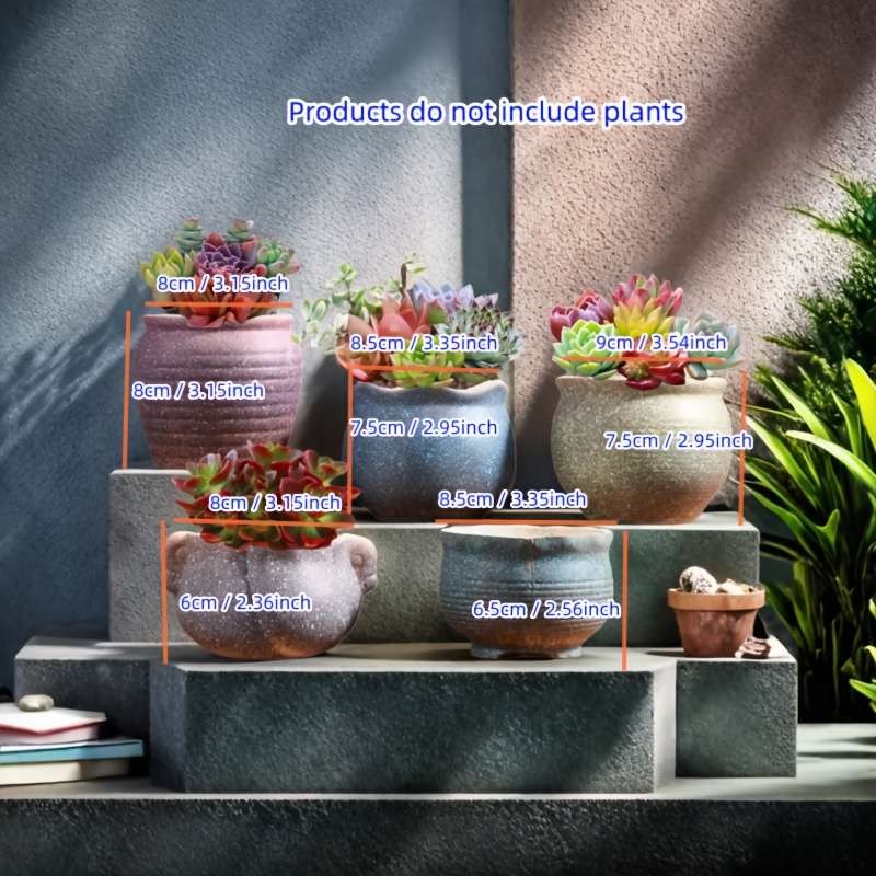 Flowerpot Style Antengteng Small Basin 5Pcs