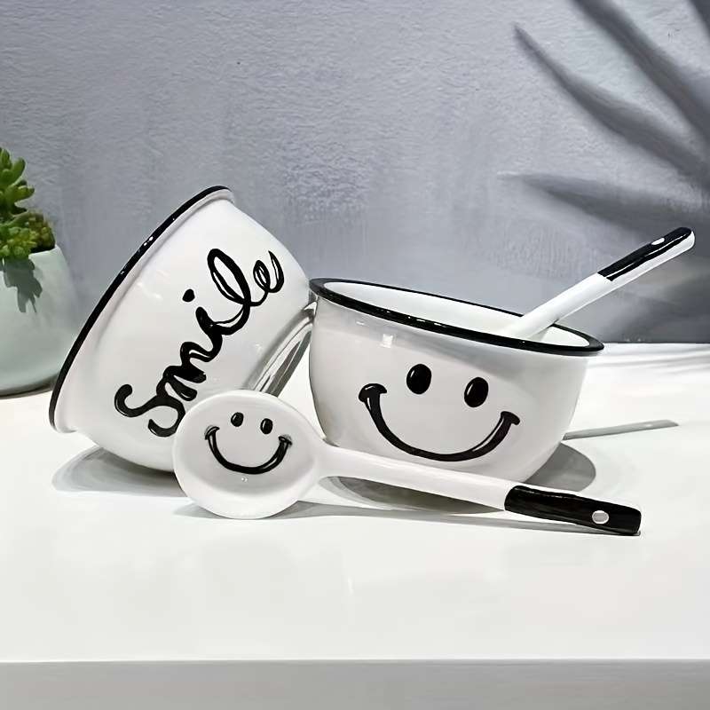 Bowl Items 2Pcs Bowl2Pcs Spoon