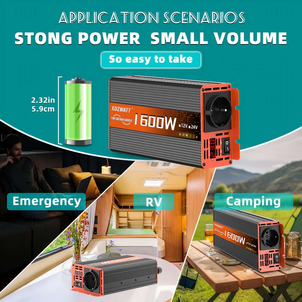 Inverter Model 12V1600W