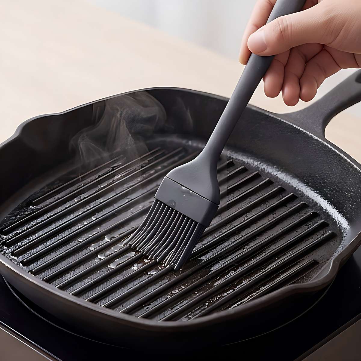 Baking Brush Color 3Piece Black Small Split Brush Set