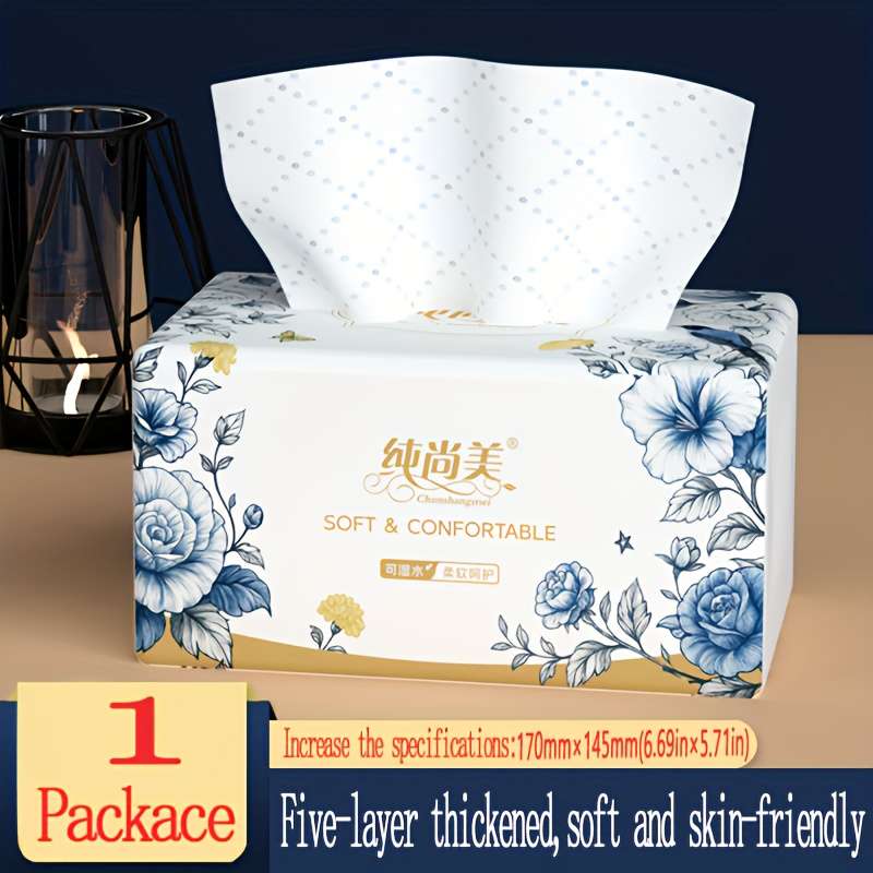 Toilet Paper Color 2 Packs 800 Sheets