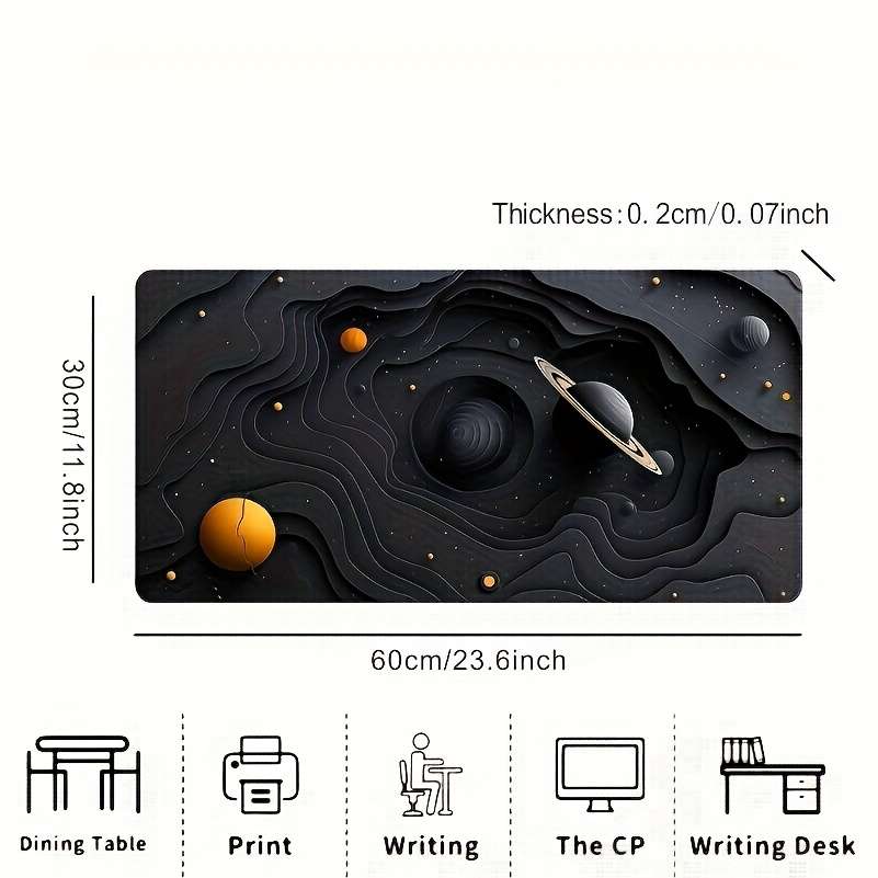 Mouse Pad Size 31.4X11.8Inch
