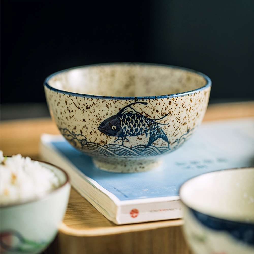 Bowl Style 5Pcs Japanese Rice Bowls