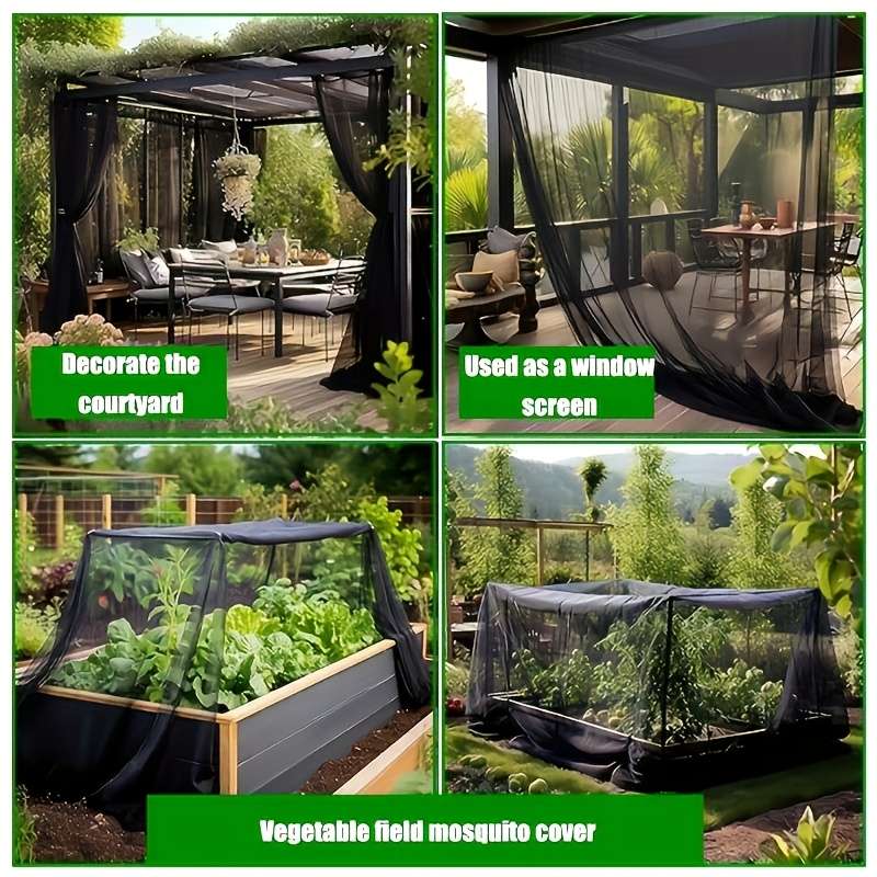 Mosquito Screens For Doors And Windows 2.4X6M 8X19.7Ft Quantity 2Pcs