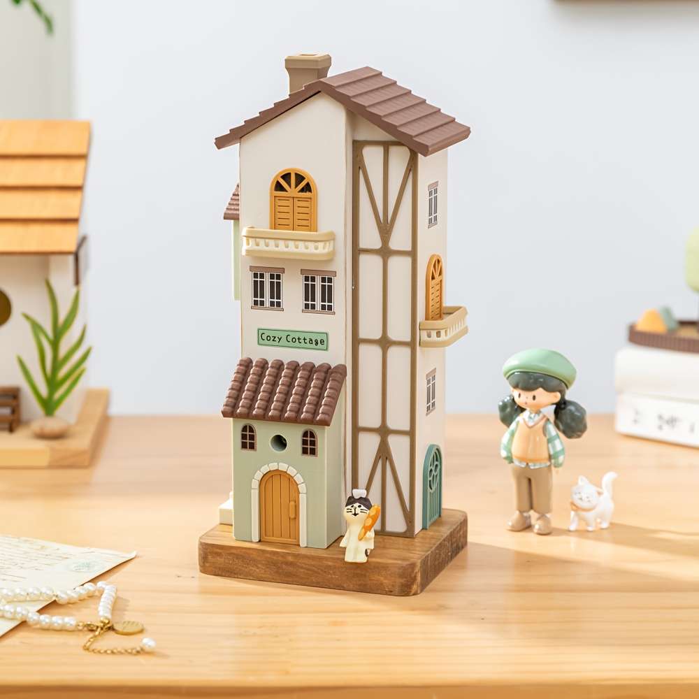 Building Toy Architectural Model Toy Set Items Inn Ornament
