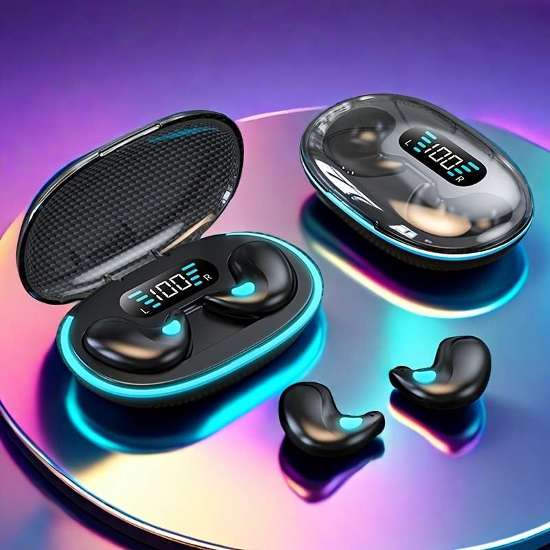 Rechargeable Wireless Earbuds Headphones Headset