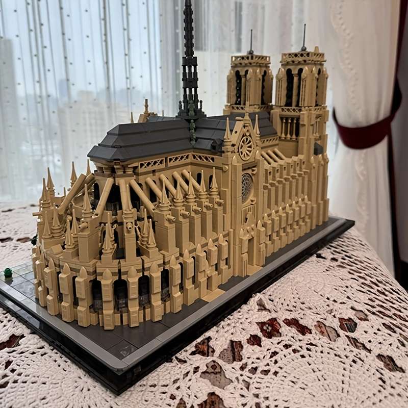 Building Toy Architectural Model Toy Set Style Paris Architecture