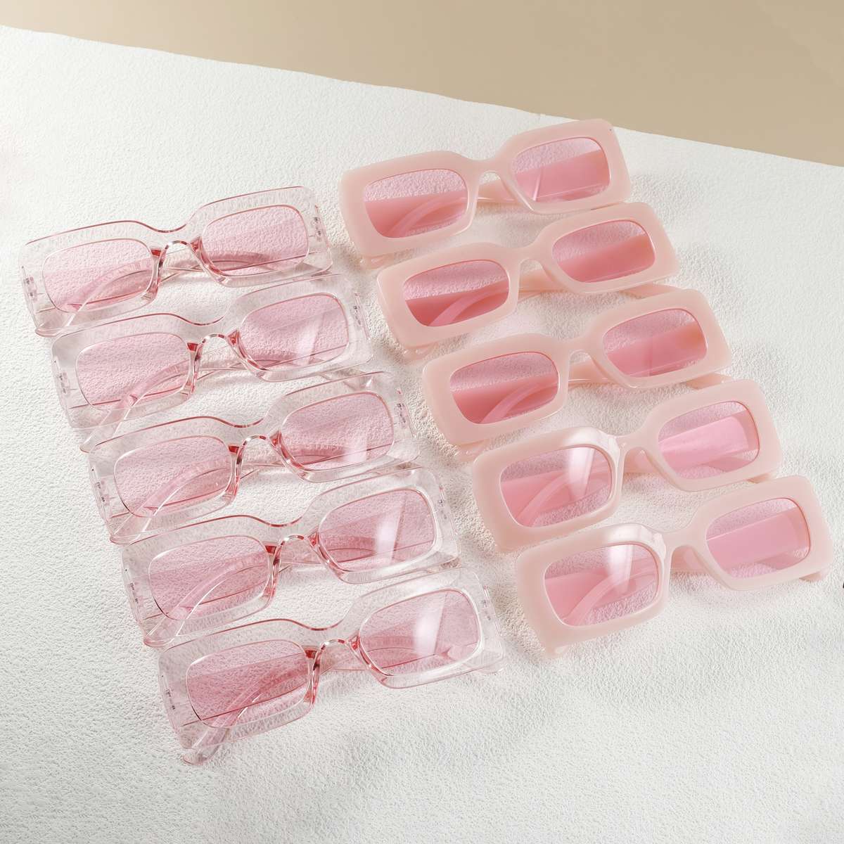 Glasses Color 3398 5F Translucent Powder5F Jelly Powder