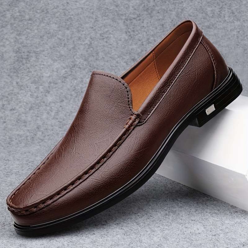 Mens Leather Shoes Color Black Sizeuk 8