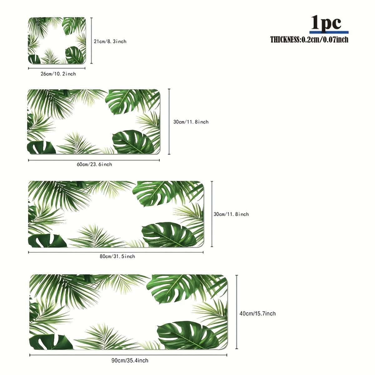 Mouse Pad Size 21X26Cm