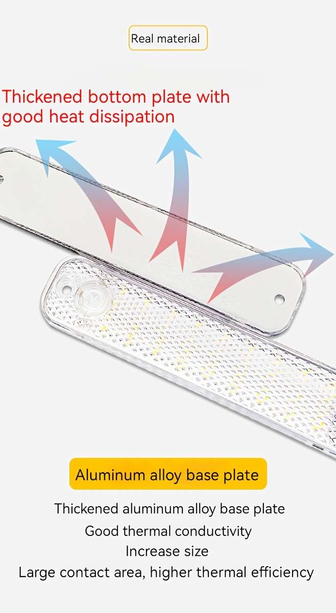 Car Lights Size 17*4.5*1.5