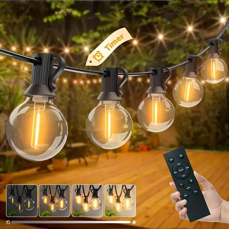 32Pc S Outdoor String Lights Eter 18.29M