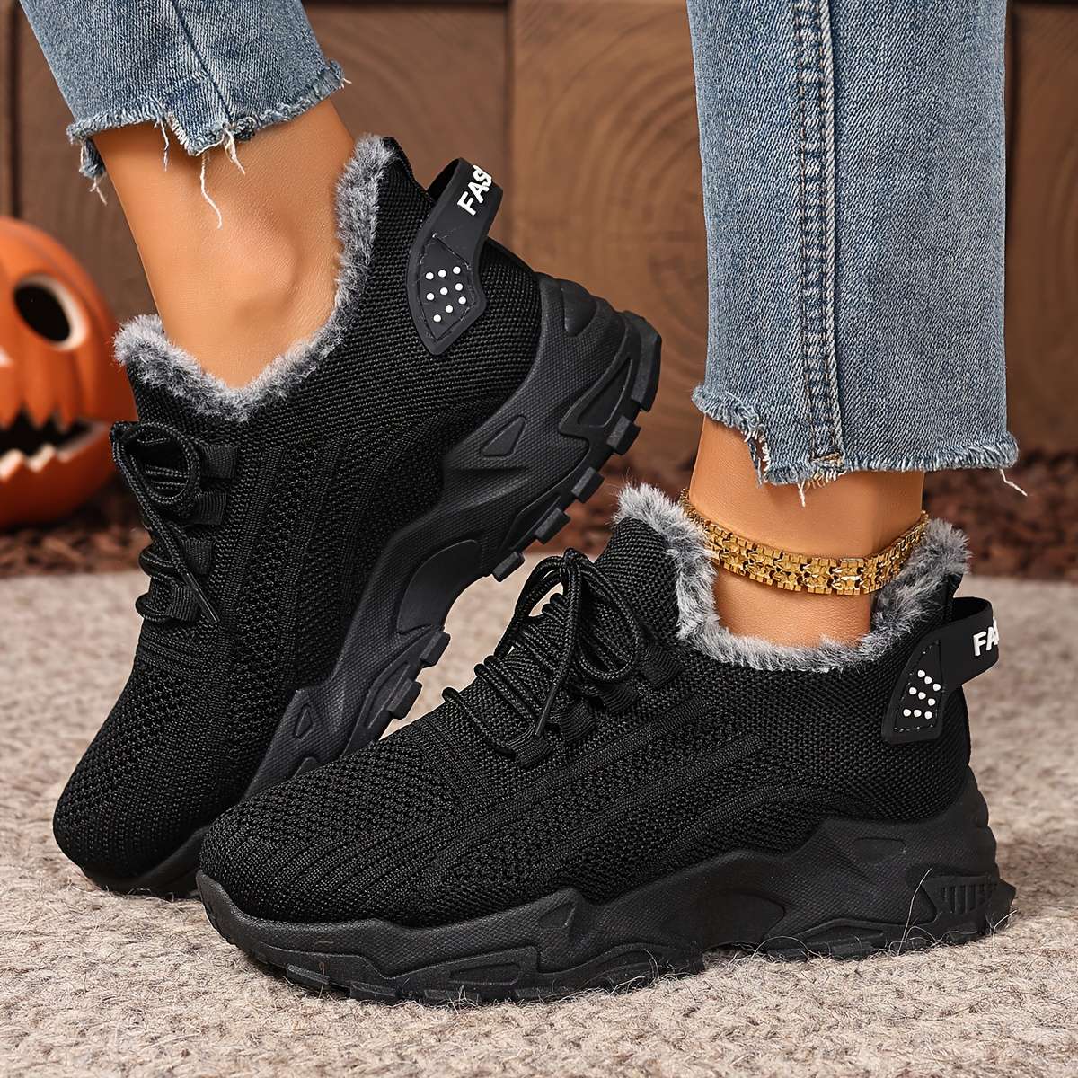 Women S Sneakers Color Black Sizeuk 6.5
