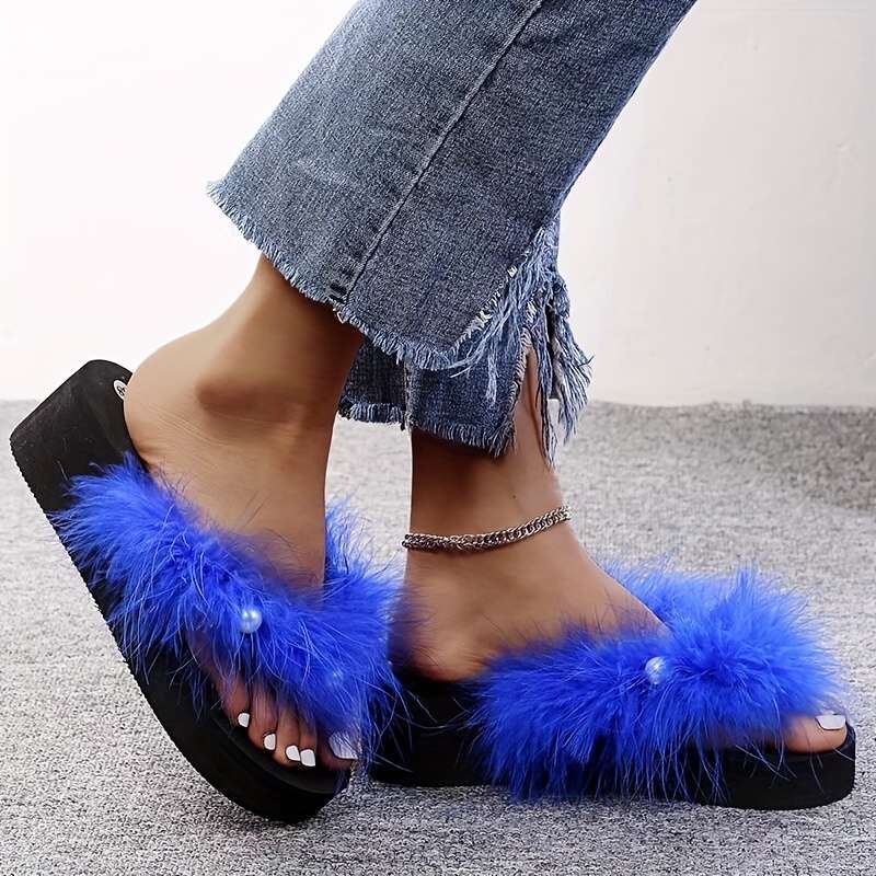 Ladies Summer Flip Flops Yellow Uk 3.5