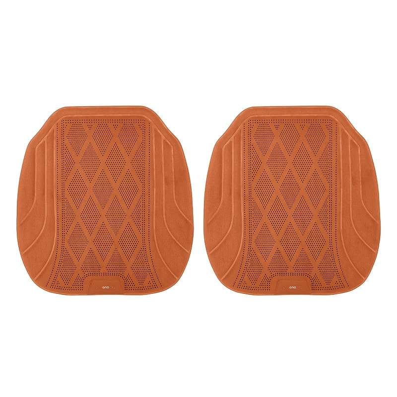 Car Seat Cushion Orange Items Front Row  2 Pieces