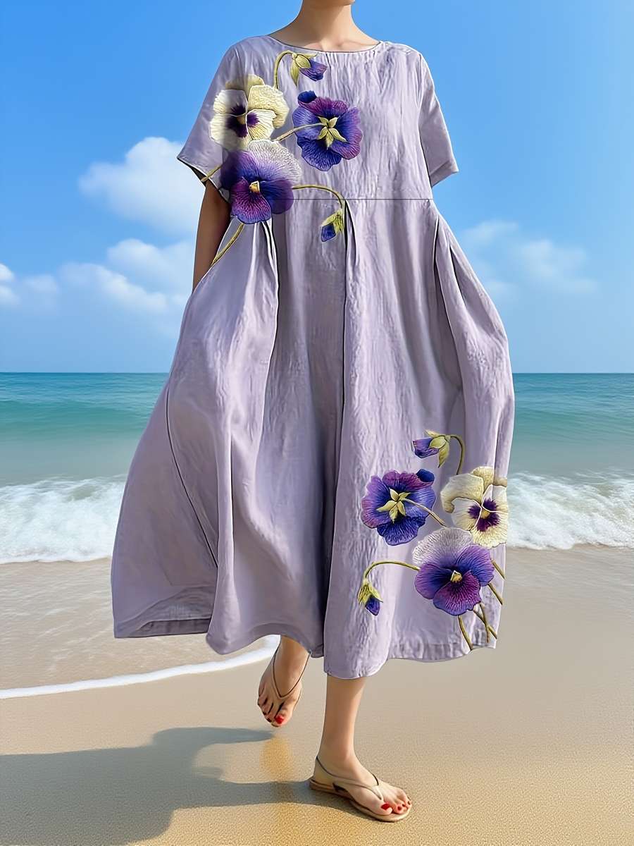 Women S Dress Color Mixed Colors Size 5Xl