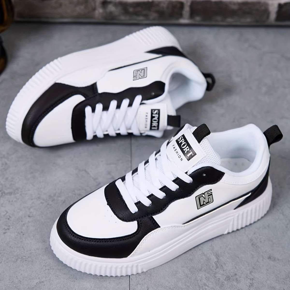 Sneakers Color White Sizeuk 7.5