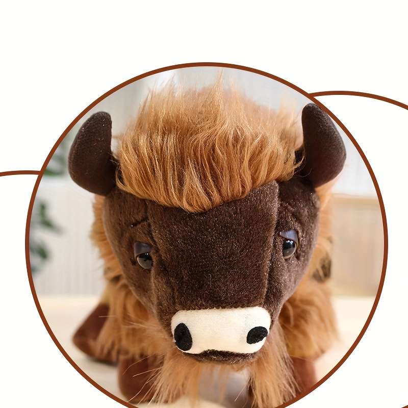 Plush Toyss Style Bison