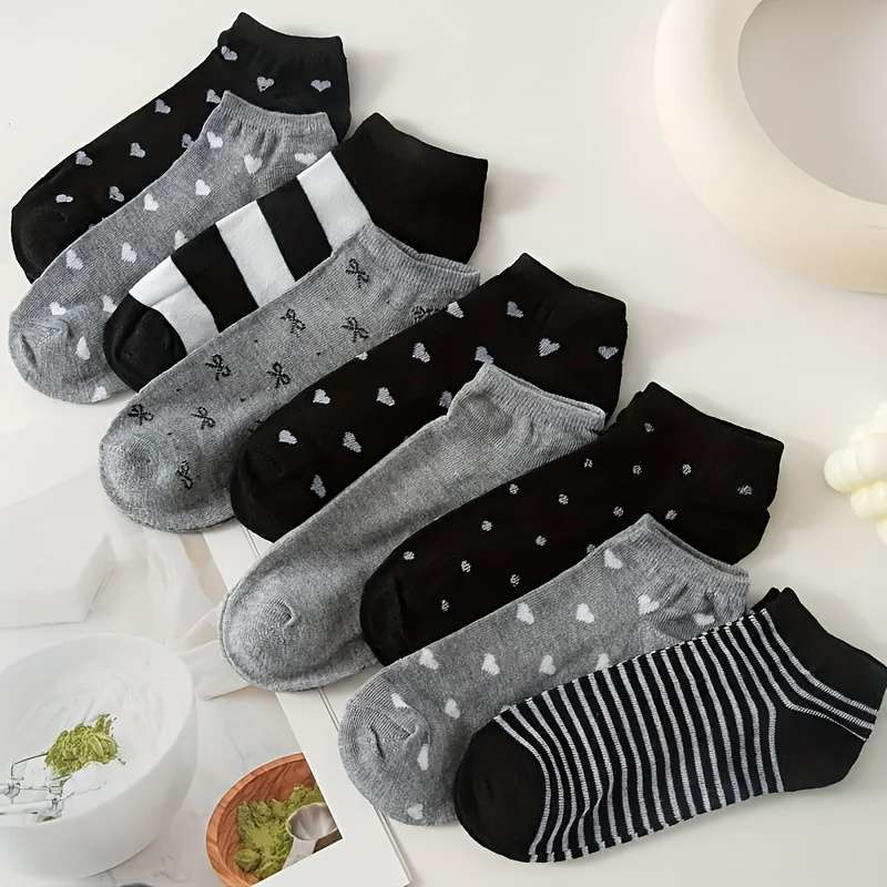 Women S Socks Color 10Pcs5Pairs Size Random Color