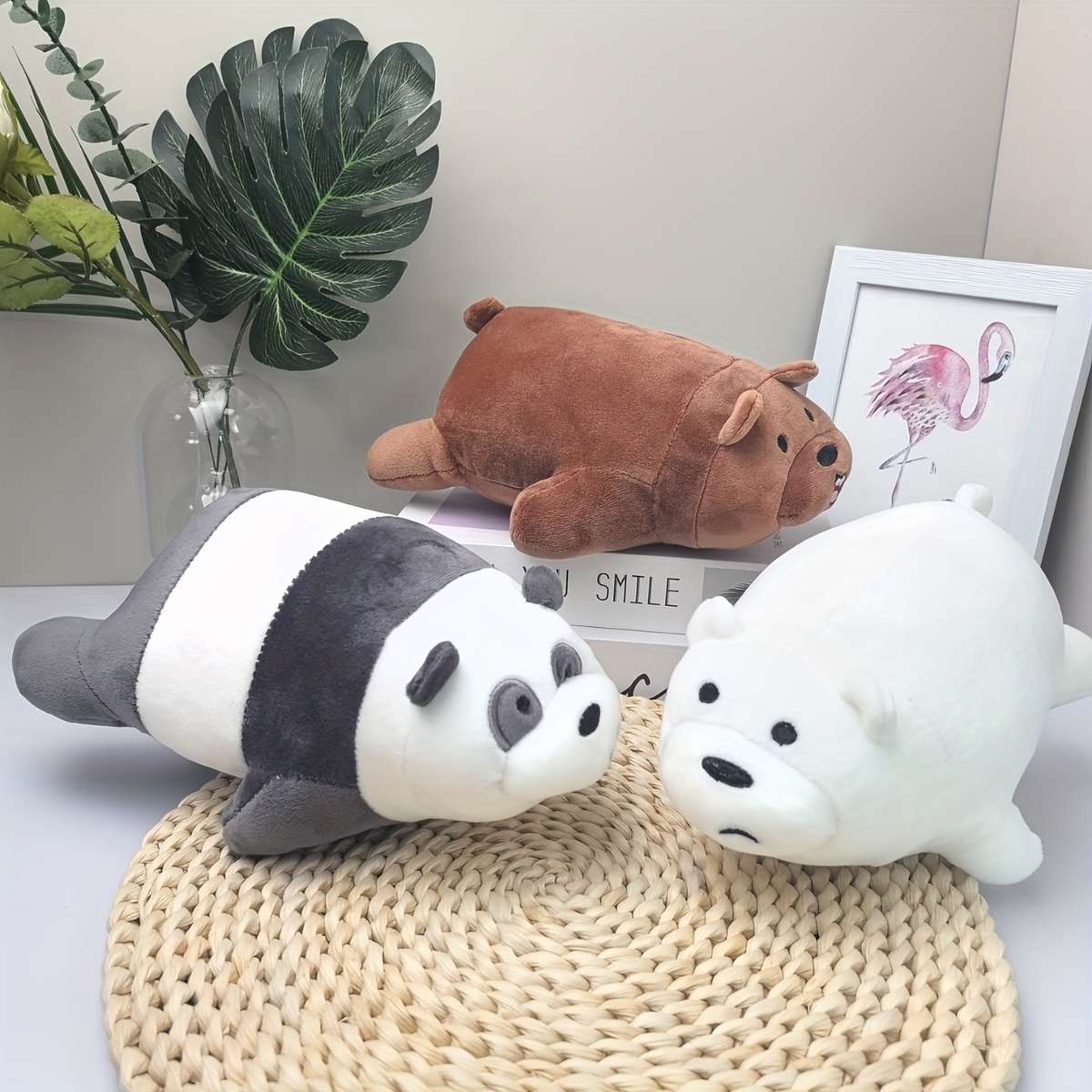 Plush Toys Items 3Pcs Prone